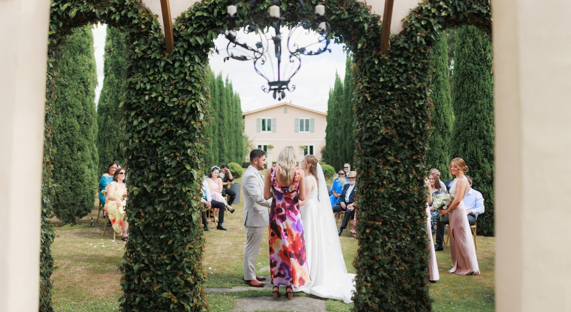 Walking down the aisle